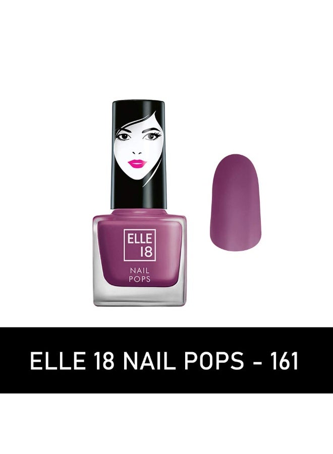 Elle18 Elle 18 Nail Pops Nail Color 159 & Elle18 Matte, Glossy Finish Nail Pops Color 161, 161, 5 Ml & Elle18 Nail Pops Nail Color 163, Glossy & Matte Finish, 5Ml - Image 3